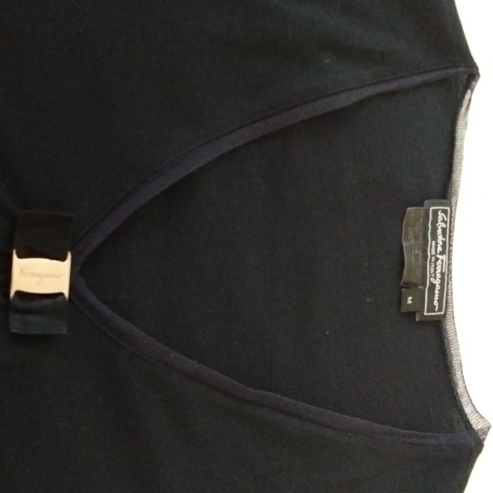 Salvatore Ferragamo Authentic Pre-Loved Dress T-shirt